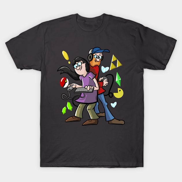 BoomSpriteGaming Logo Shirt T-Shirt by satanssprite